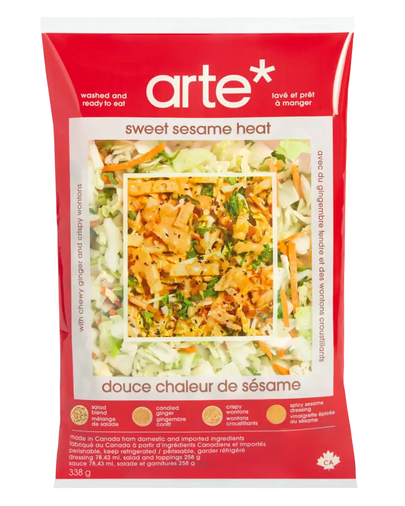 Salads Arte Sweet Sesame Heat - CA (6 x 338g)