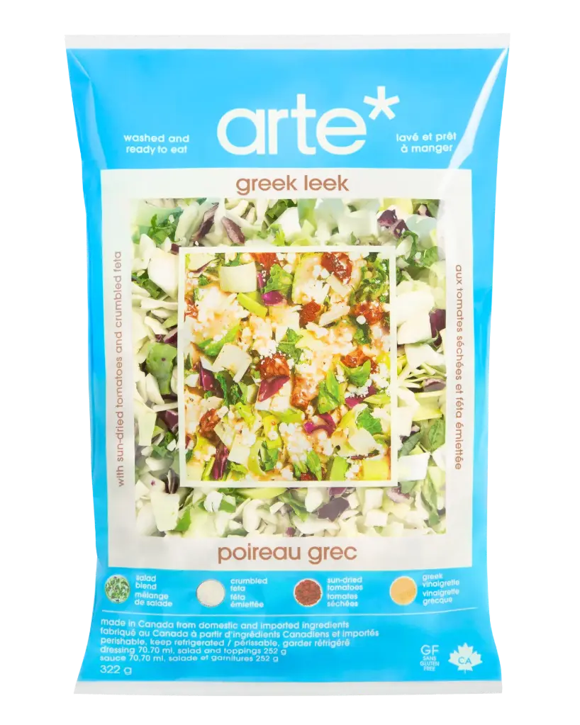 Salads Arte Greek Leek - CA (6 x 322g)