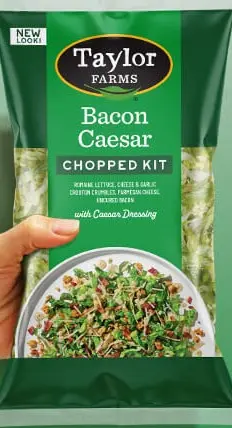 Salads Chopped Bacon Ceaser Salad - USA (6 x 227g)