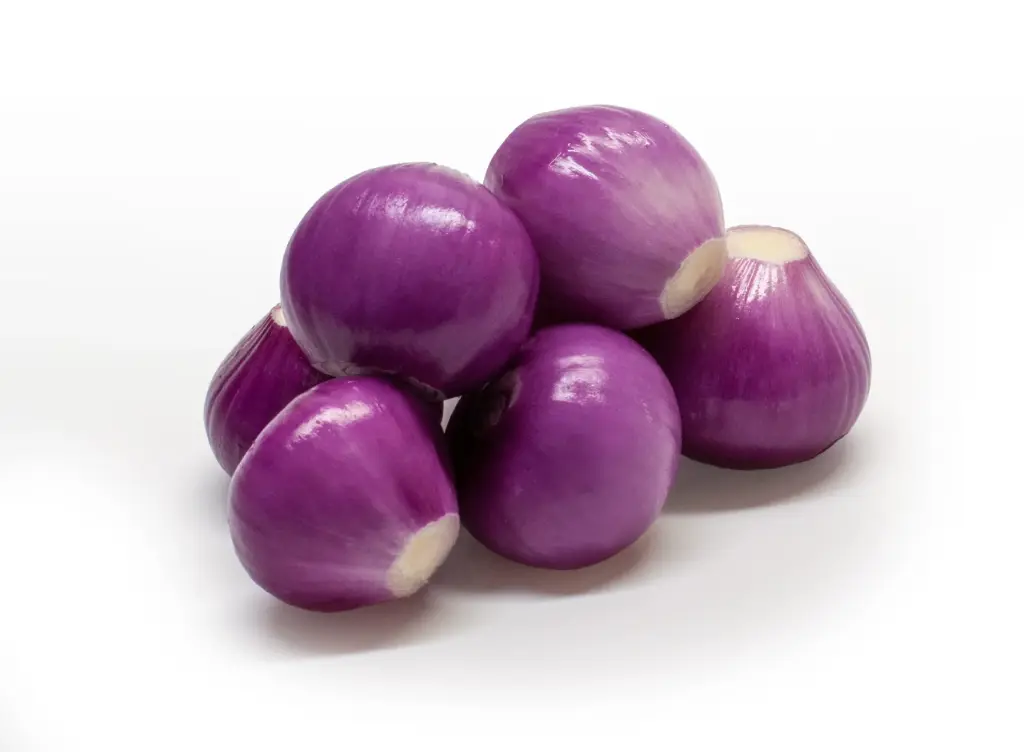 Onion Specialty Onions Pearl Red Peeled GF - USA (6 x 8oz)