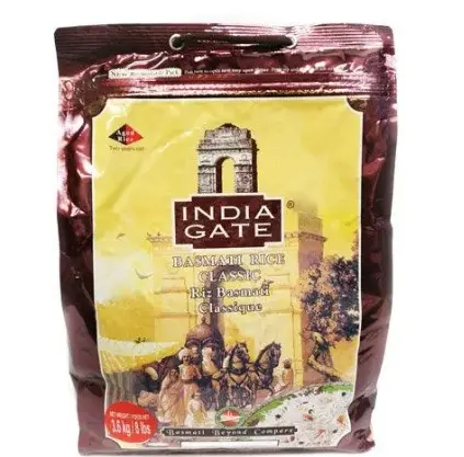 RICI10 - INDIA GATE RICE- 4 X 10 LB