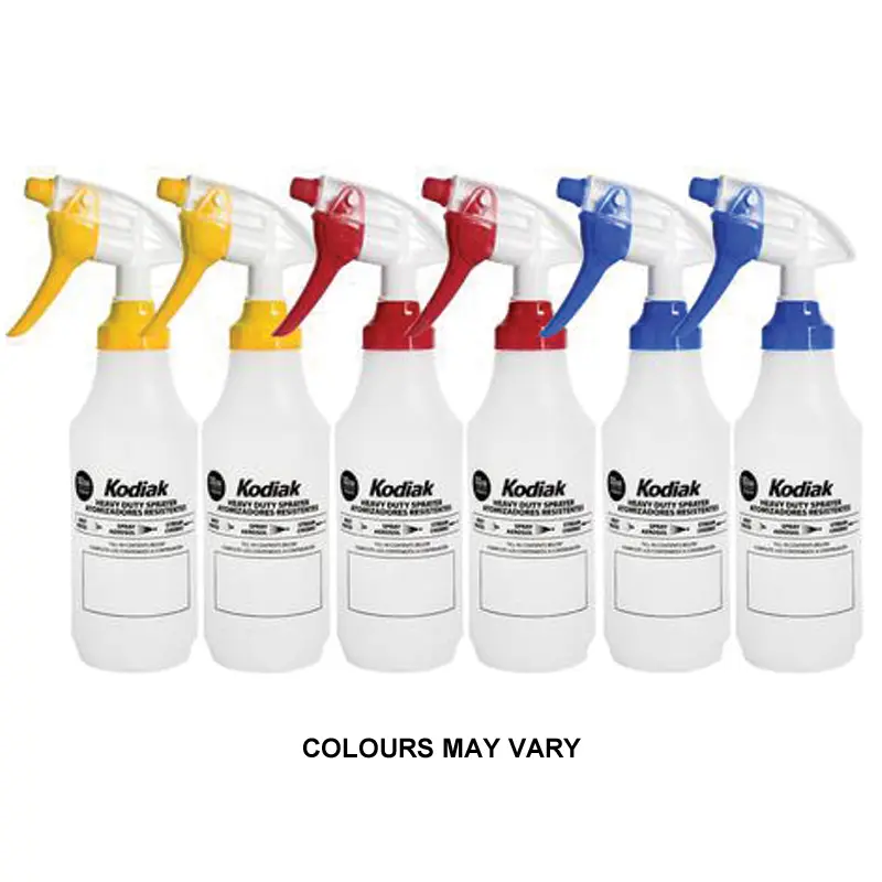 [JANS006] Kodiak - 32oz - Wide mouth heavy duty spray bottle - 6-pack - Set