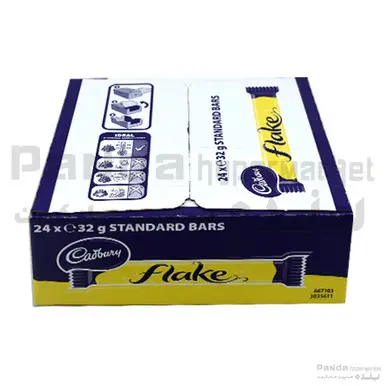 FLAKE- STANDARD BARS CHOCLATE -24X32g