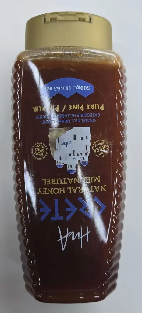 HNA CRETE-NATURAL HONEY-MIEL-1X500g