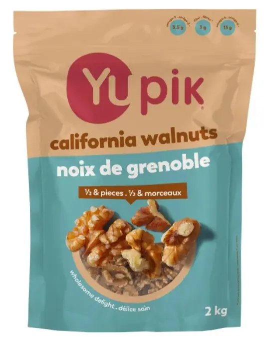 NUTW3 -  YUPIK CALIFORNIA WALNUTS- 2KG