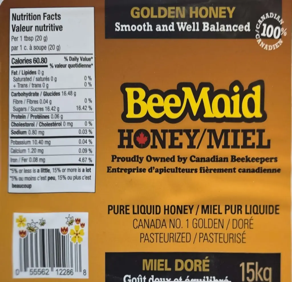 BEEMAID HONEY/MIEL-15 KG
