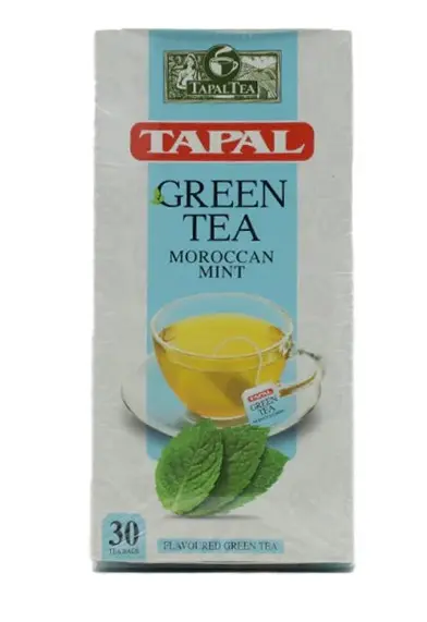 TAPAL GREEN TEA-MOROCCAN MINT-1X30