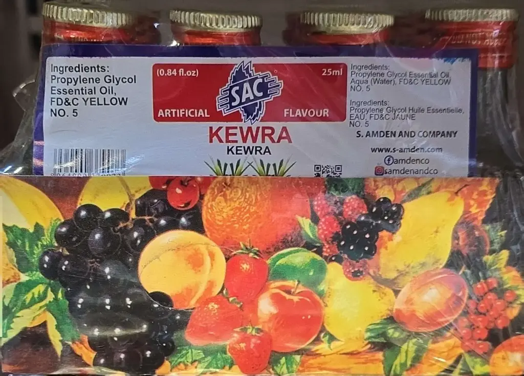 SAC KEWRA- ARTIFICIAL FLAVOUR-1X12-25ML