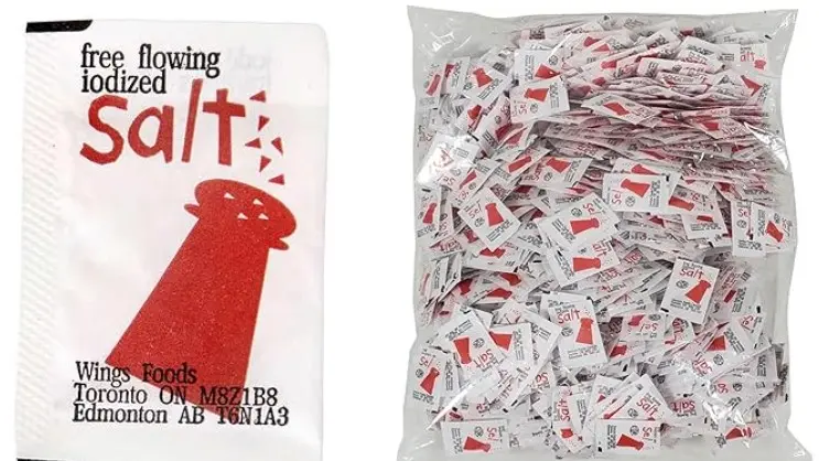 No Name-Salt Portions - Salt Packets-1x1000