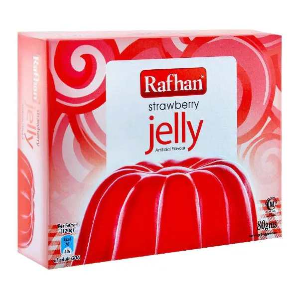 RAFHAN JELLY STRAWBERRY-1 x 80G