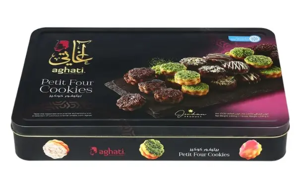 Aghati Petit Four Cookies- 1 X 1470 g- Each