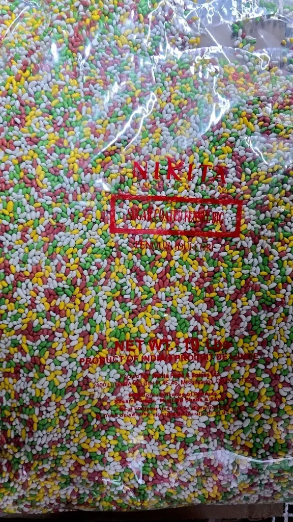 Nikita Sugar Coated Fennel-1 x 10 Lb