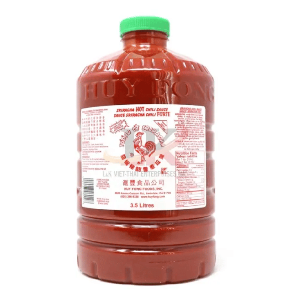 [SAUH001] Huy Fong - Sriracha Hot Chili Sauce - 3.5 L - Each