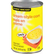 No Name-Cream Style Corn-1x398Ml