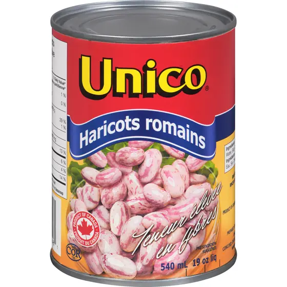 Unico Haricots Romains-1x540 Ml