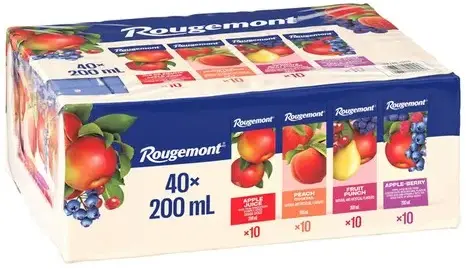 ROUGEMONT JUICE- 40 x 200ML- Each
