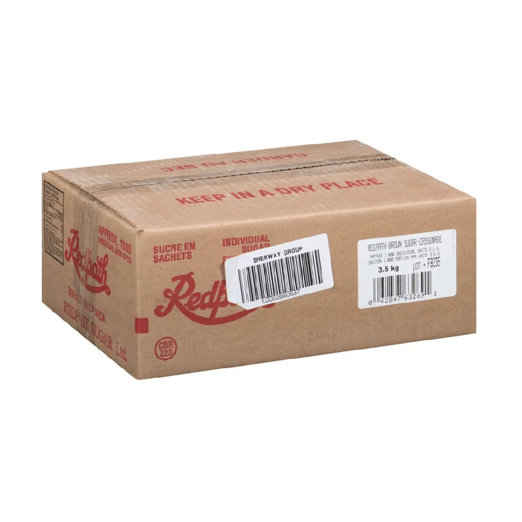 [SUGR014] Redpath - Brown Sugar Portions - 1 x 1000