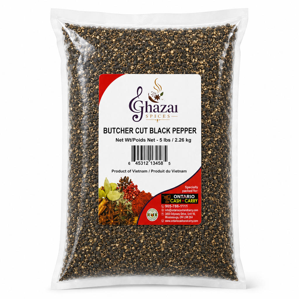 Ghazal- Bucher Cut Black Pepper-1 x 5 Lb