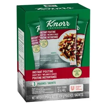 [GRYK004] Knorr - Instant Poutine Gravy Mix - 3x4L
