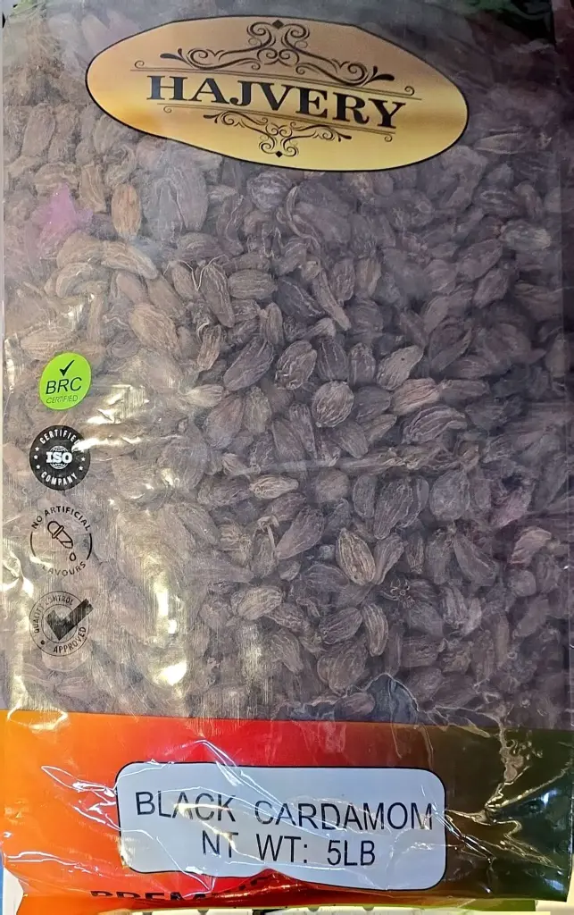 Hajvery Black Cardamom-1 x 5Lb