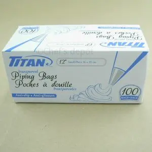 Titan 12"-Piping Bags Transparent Small (1 x 100pc)