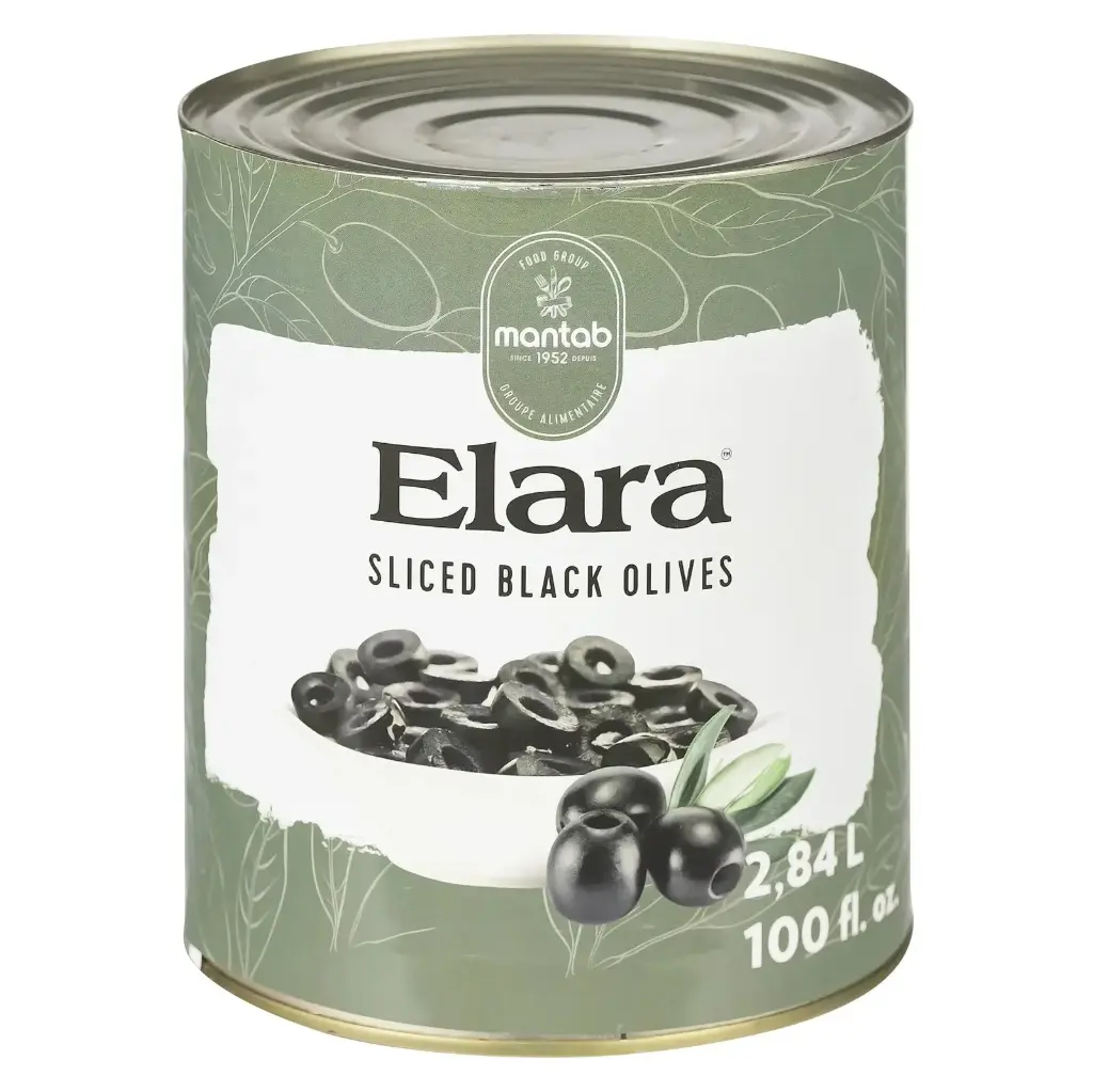 Elara Sliced Black Olives (1 x 2.84L)