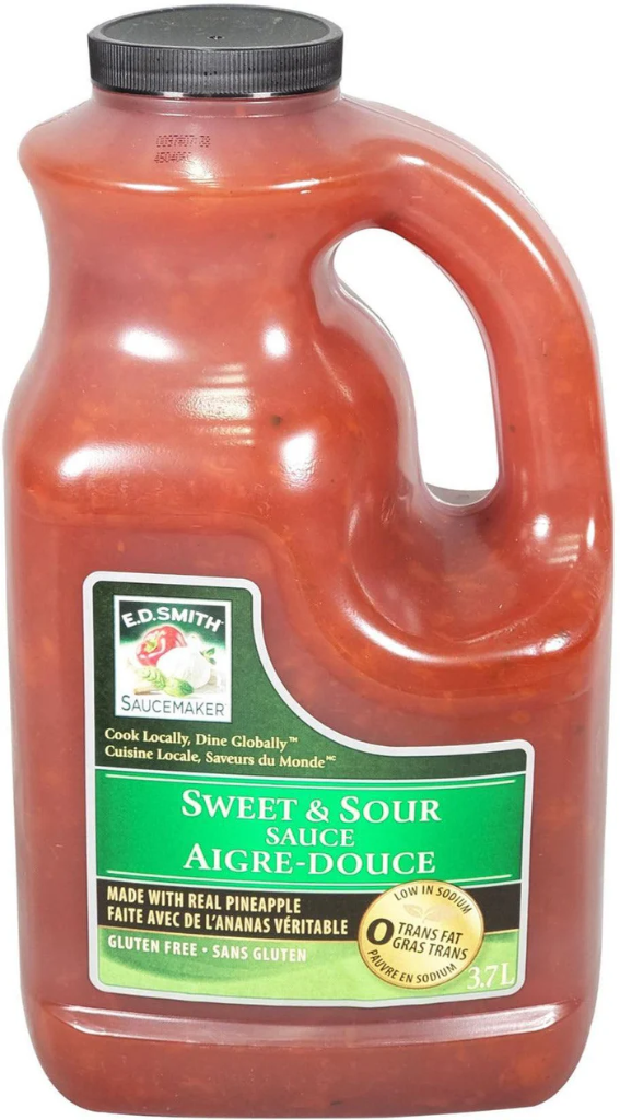 E.D Smith Sweet and Sour Sauce-1x3.7L