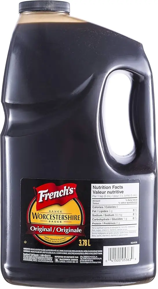 French Sauce Worcestershire Sauce -1x3.78L