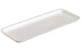 7 H- CABARETS WHITE FOAM TRAYS-1 x 250 PC