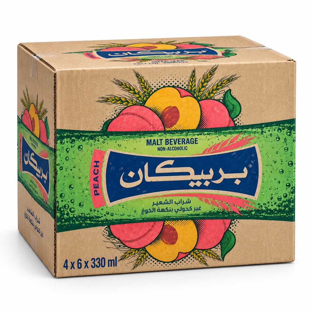 Barbican - Peach Flavour - 24 x 330 ml - Case