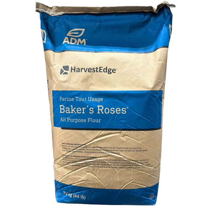 ADM Baker's Roses All Purpose Flour - 412600 -1 x 20Kg