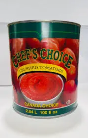Chef's Choice Tomates Ecrasees-1x6-2.84L