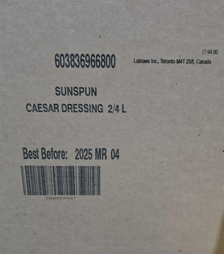Sunspun - Caeser Dressing - 2x4L - Case