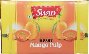[CANS001-24] Swad -  Kesar Mango Pulp - 24-850g - Case