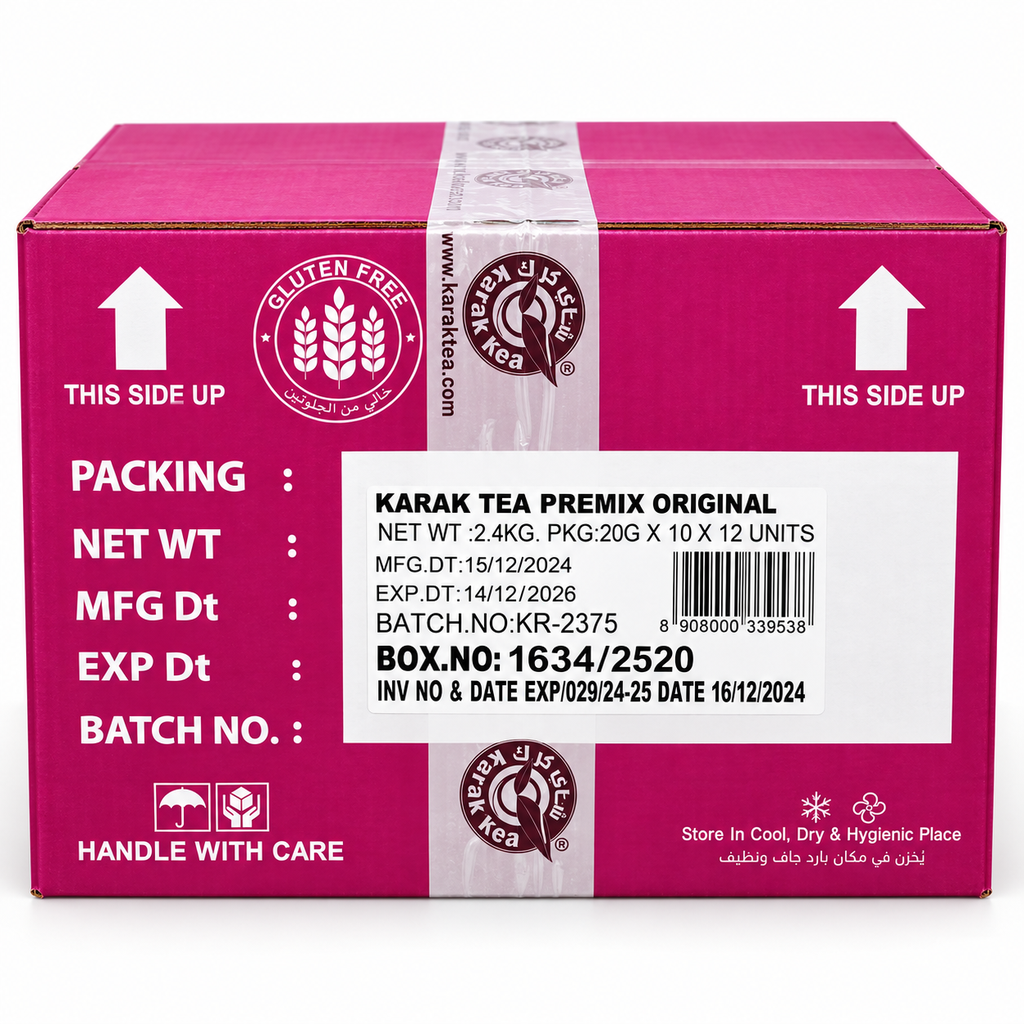 [TEAK002-12] Karak Tea - Orignal Premix - 12x10x20g - Case