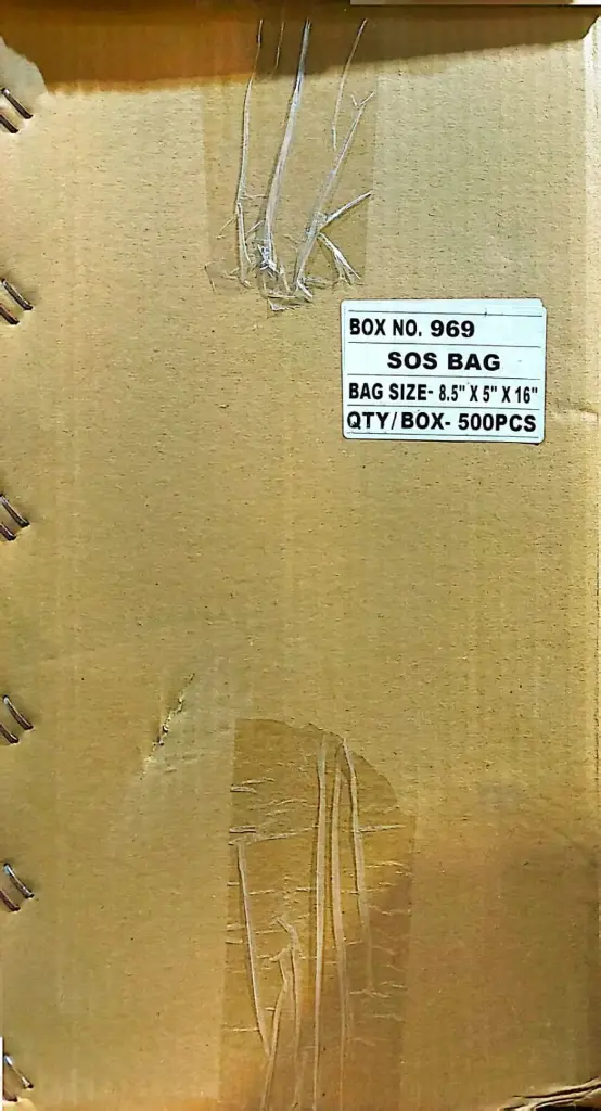 SOS Bag 969-8.5x5x16-1x500PC