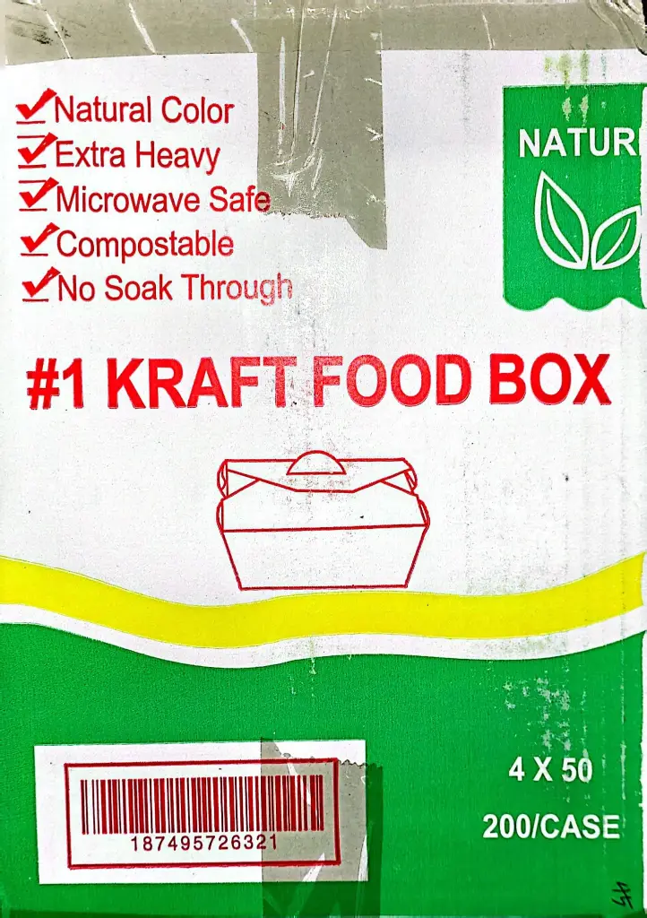 Nature-Kraft Food Box#1-1x 200 PC