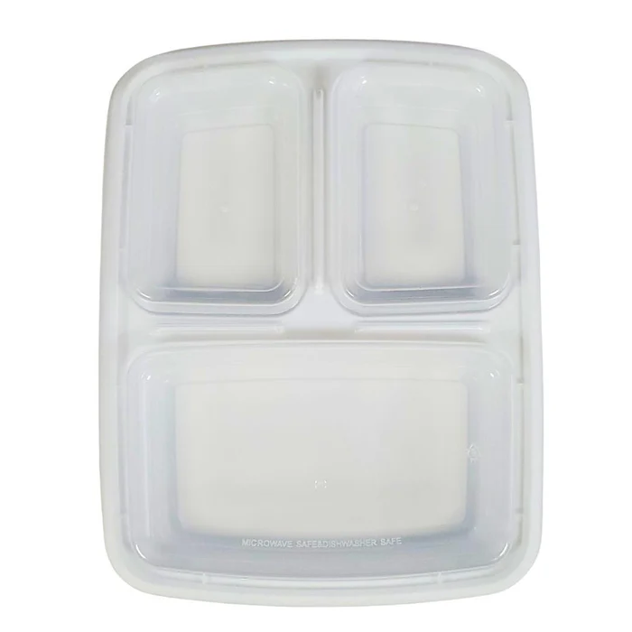 Value+ - 33oz White Container and Lids - 150pcs - Case