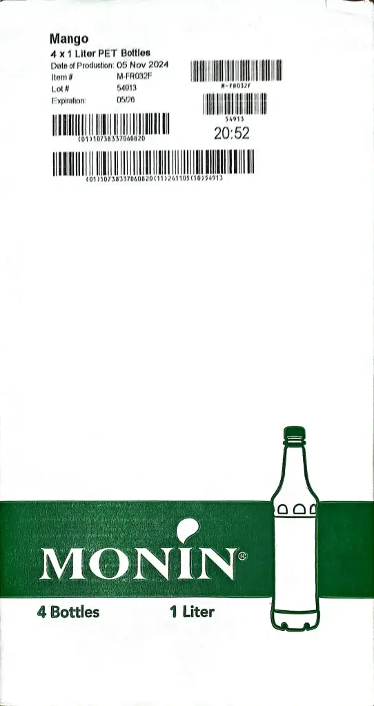Monin Mango-4x1L