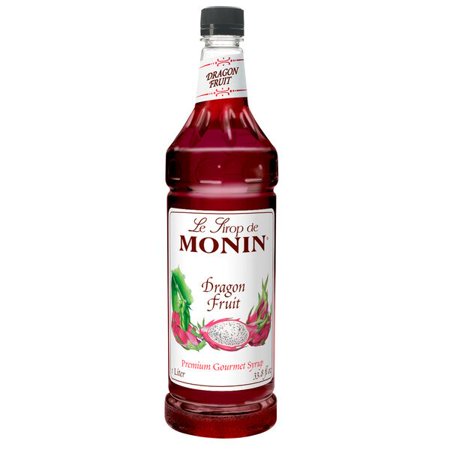 Monin Dragon Fruit Syrup Kiwi & Pear Gluten-Free -1x1L