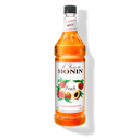 Monin Peach Syrup Fresh and Juicy Flavors - Gluten-Free-1x1L