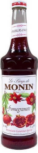 Monin Pomegranate Syrup Tart and Sweet-1x1L