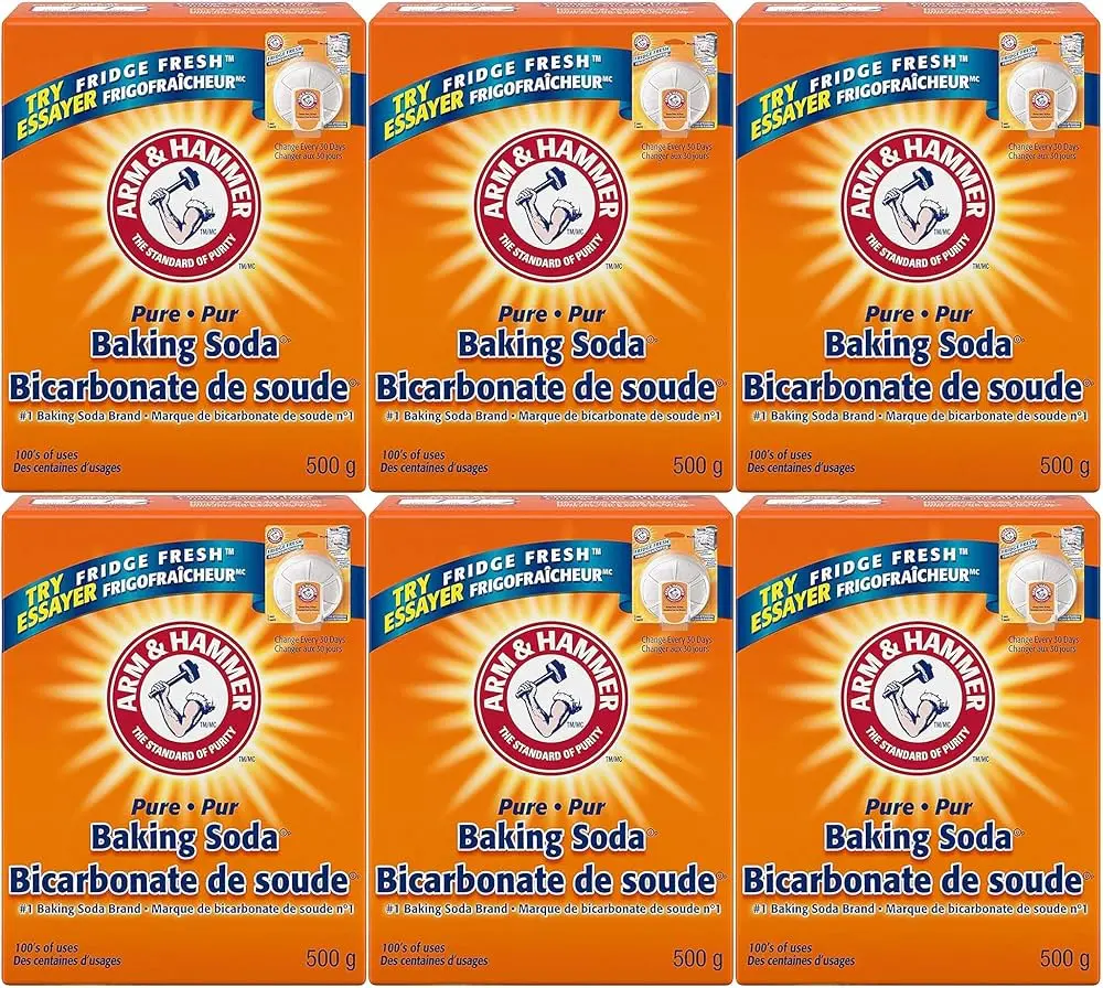 Arm and Hammer Baking Soda  6 x 500 g