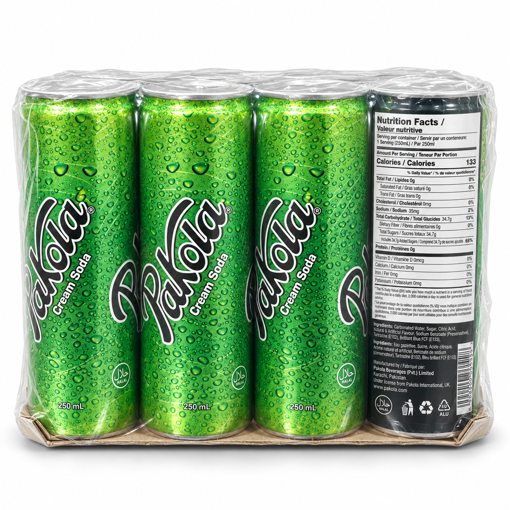 Pakola - Cream Soda - 12x250ml - Case
