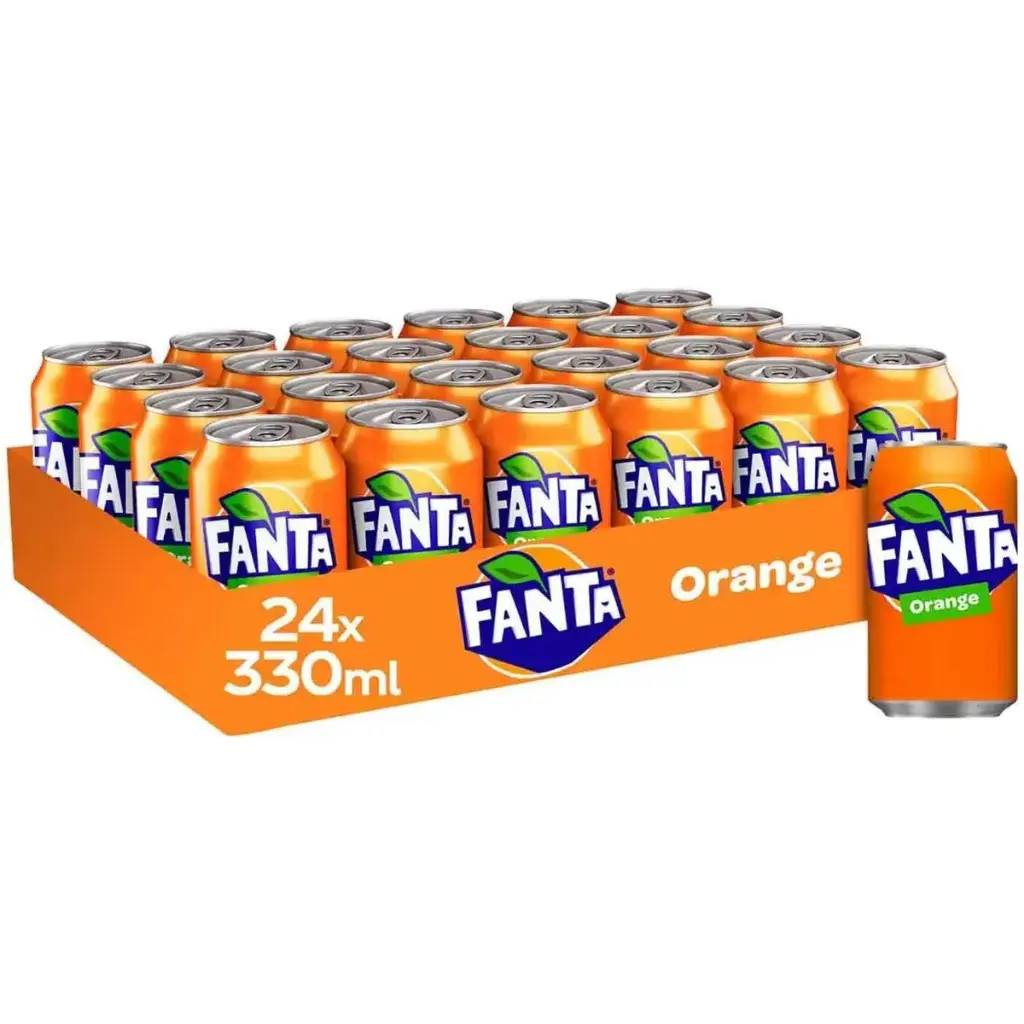 Coca Cola Fanta Orange - 24x355ML (cans)