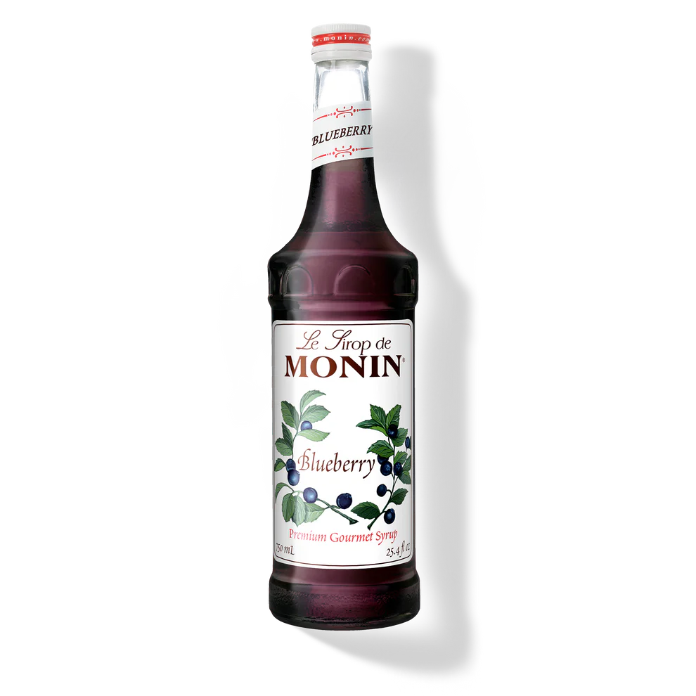 Monin Blueberry Syrup - 4 x 1L