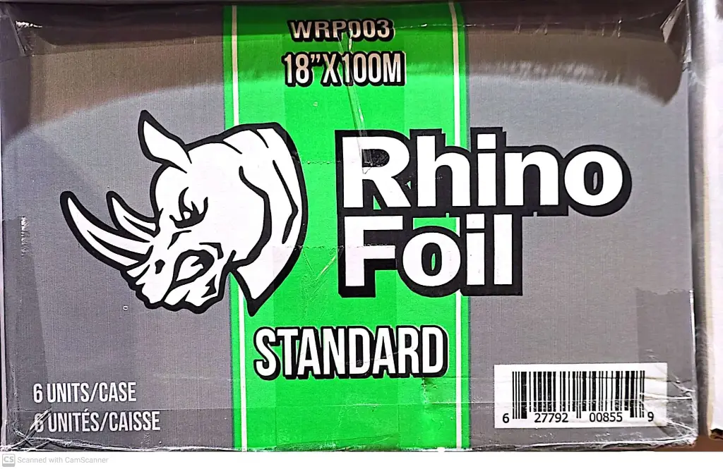 Rhino Foil Standard 18" x 100M