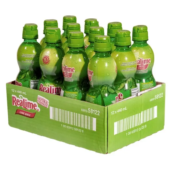 Real Lime Juice-12 x 440 Ml