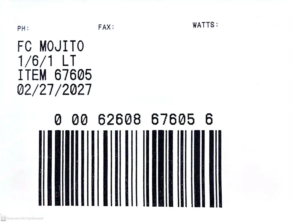 Finest- Mojito Mixer- 6x1L