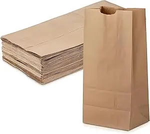 6lb- Brown Paper Bags-6"3"11 -1-1000 PC